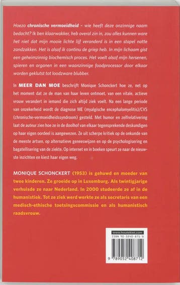 Meer dan moe 9789052408712 M. Schonckert, Verzenden, Gelezen, M. Schonckert