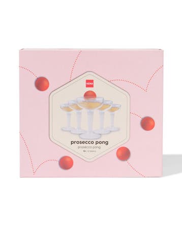 HEMA Prosecco pong laag geprijsd, Verzenden, Nieuw
