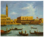 Da Canaletto (XX) - Veduta di Venezia (Il Molo dal bacino di