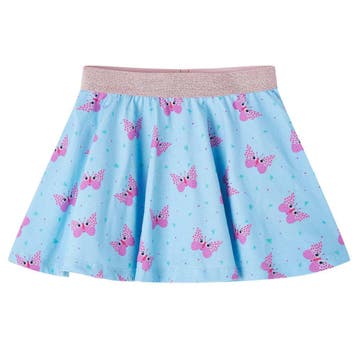 vidaXL Kinderrokje 128 blauw, Verzenden, Nieuw