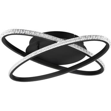 LED Plafondlamp - Plafondverlichting - Trion Lenas - 27W -, Huis en Inrichting, Ophalen of Verzenden, Nieuw, Metaal, Overige fittingen