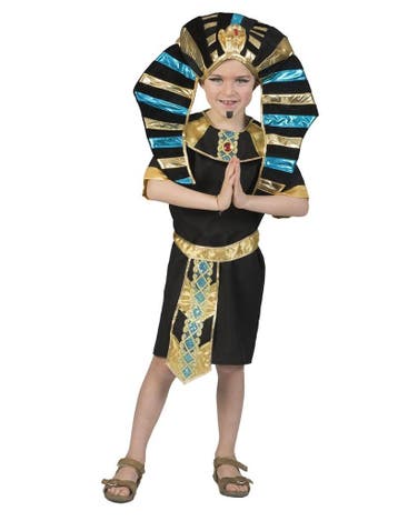 Egyptische Farao kostuum kind, Kleding | Heren, Ophalen of Verzenden, Nieuw