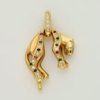 Hanger - 18 karaat Geel goud Diamant (Natuurlijk) -