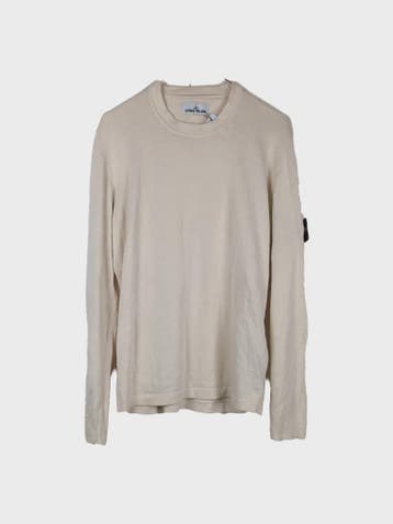 Stone Island Trui Heren maat S Crème, Beige, Ophalen of Verzenden, Maat 46 (S) of kleiner, Stone Island