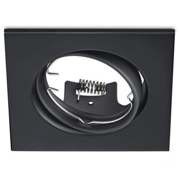 GU10 Inbouwspot Set - Mat Zwart - Inbouw Vierkant -, Ophalen of Verzenden, Nieuw, Overige fittingen, Plafondspot of Wandspot