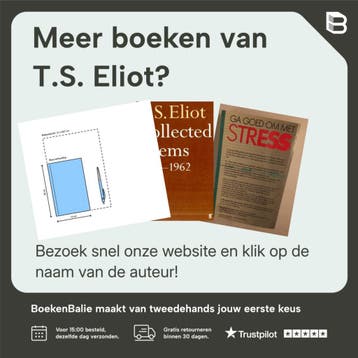 Gedichten 1917-1930 - T.S. Eliot 9789492313812, Boeken, Verzenden, Gelezen, T.S. Eliot