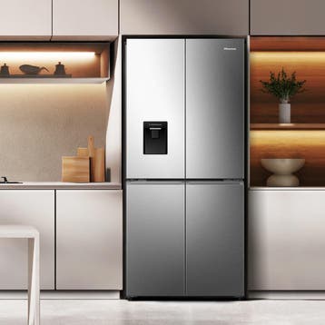 Hisense RQ5P470SMIE koel-vriescombinatie Vrijstaand799, Ophalen of Verzenden, Nieuw, 160 cm of meer