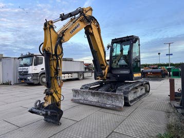 Graafmachine Yanmar, Ophalen, Graafmachine