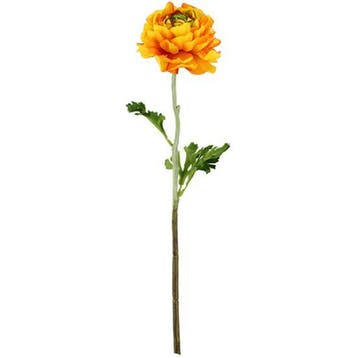 Chloe Ranonkel Oranje Zijdenbloem 51 cm per stuk, Ophalen of Verzenden, Nieuw