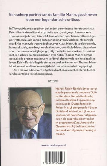 Thomas Mann en de zijnen 9789029506496 Marcel Reich-Ranicki, Boeken, Verzenden, Gelezen, Marcel Reich-Ranicki