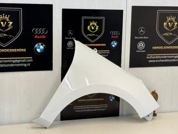 Ford Fiesta spatbord/voorscherm rechts voor bj.2017 wit, Gebruikt, Voor, Ford, Spatbord