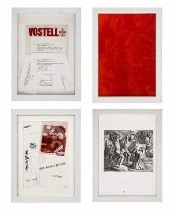Wolf Vostell, Mauricio Nannucci, Woody van Amen, Yves de