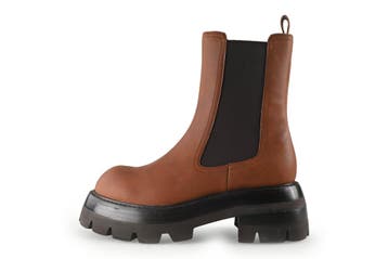 Jeffrey Campbell Enkellaarzen in maat 40 Bruin, Bruin, Verzenden, Lage of Enkellaarzen, Zo goed als nieuw