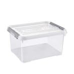 Curver Handy+ opbergbox 15 liter transparant met clipdeksel, Huis en Inrichting, Ophalen of Verzenden, Nieuw