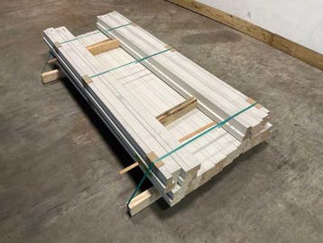 Veiling - 5x Naaldhout kozijn profiel-B binnendraaiend - 200, Doe-het-zelf en Verbouw, Hout en Planken, Nieuw