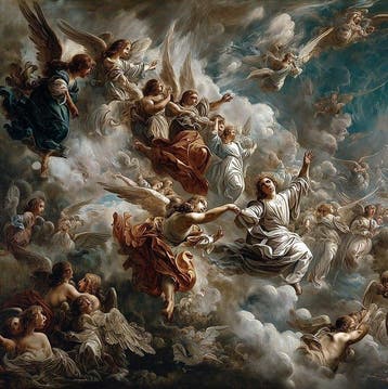 CREATIVE_HUB - Panoramic Angel Dreams -XXL 50 x 150