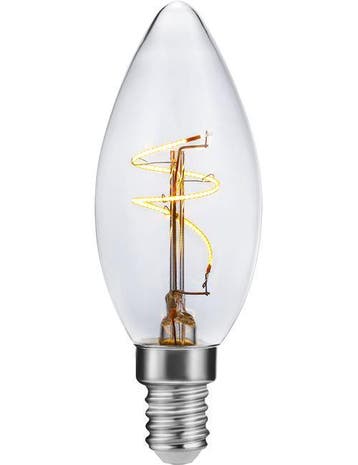 SPL LED kaarslamp E14 3.2W 320lm 2200K Helder Dimbaar, Ophalen of Verzenden, Nieuw