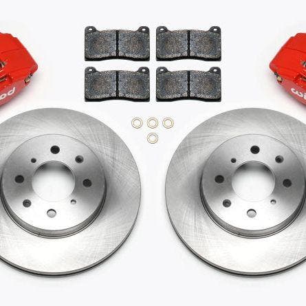 Wilwood DPHA Front Caliper & Rotor Kit Red Honda / Acura w/, Auto-onderdelen, Remmen en Aandrijving, Ophalen of Verzenden