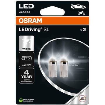 Osram W5W LEDriving SL White 6000K LED Autolampen, Auto-onderdelen, Verzenden, Nieuw