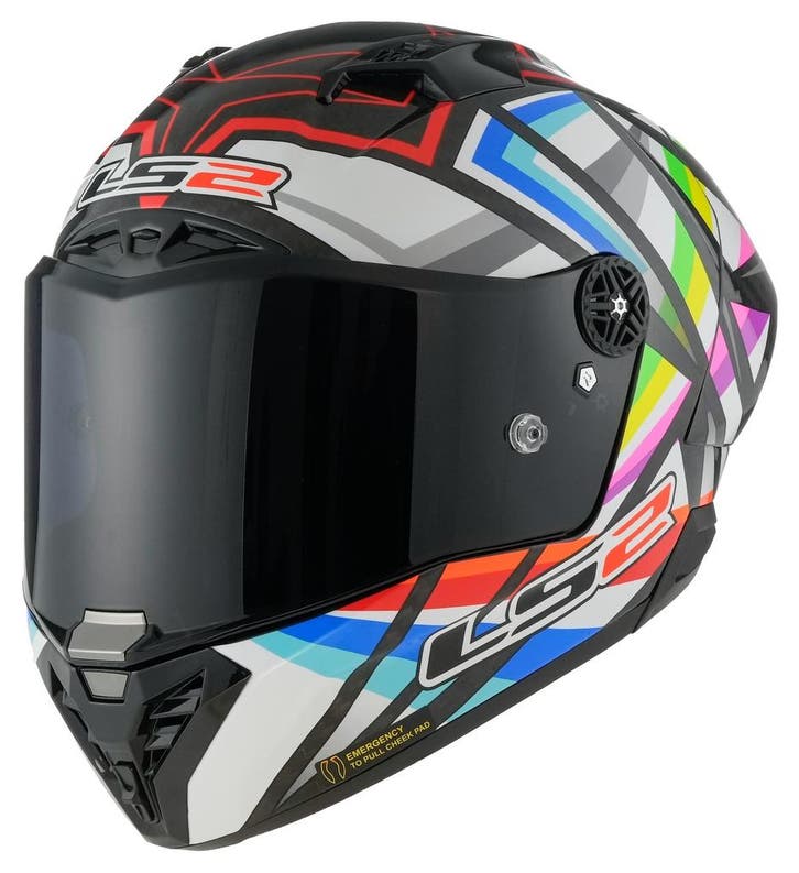 FF805 Thunder GP Aero Flash Motorhelm LS2, Motoren, Kleding | Motorhelmen, Verzenden