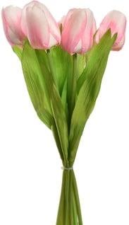 Tulpen Roze Zijden Merk: PURE 35 cm Bundel 7 stuks, Ophalen of Verzenden, Nieuw