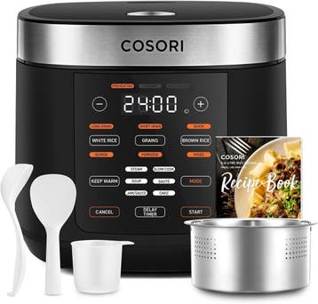 Cosori Slowcooker & Rijstkoker | 49% Korting | Nieuwstaat, Ophalen of Verzenden, Vaatwasmachinebestendig, Gebruikt