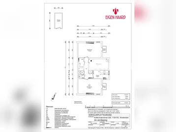 Licht 2-kamer appartement van 45 m² (Amsterdam), Amsterdam