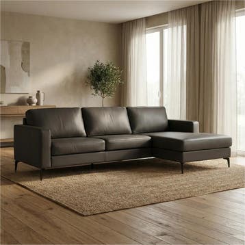 Elementenbank Match - 2,5 zits arm links + longchair arm, Huis en Inrichting, Banken | Bankstellen, 250 tot 300 cm, Hoekbank, Nieuw
