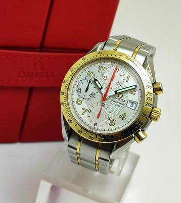 Omega - Speedmaster Mark Gold/Steel - 3313.33.00 - Heren -, Nieuw