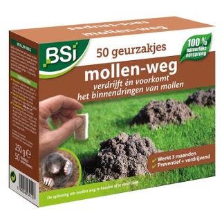 Mollenverjager | BSI | 50 stuks (Geurzakjes), Dieren en Toebehoren, Verzenden, Nieuw