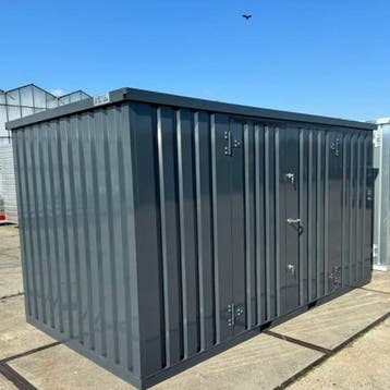 Showroom model/moet weg/16 ft zeecontainer demontabel OP=OP, Zakelijke goederen, Machines en Bouw | Keten en Containers