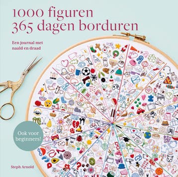 1000 Figuren 365 Dagen Borduren | Steph Arnold | Nieuw, Ophalen of Verzenden, Nieuw, Steph Arnold