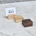 HOCHO Kaartenhouder – Beukenhout – 34x30x20 mm – Mini, Ophalen of Verzenden, Nieuw
