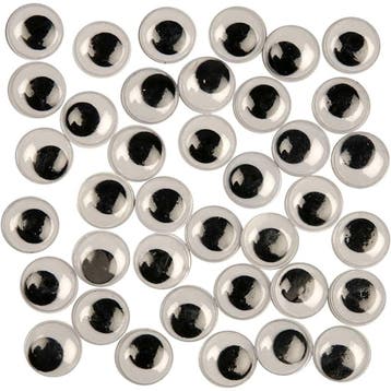 Wiebelogen, niet zelfklevend, d 12 mm, 1000 stuk/ 1 doos, Nieuw