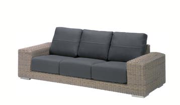 4 Seasons Outdoor Kingston 3-zits loungebank pure * SALE * |, Ophalen of Verzenden, Nieuw