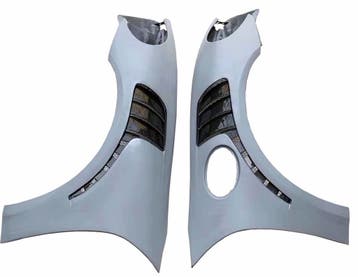 Spatschermen met carbon louvres Porsche 981 GT4, Verzenden