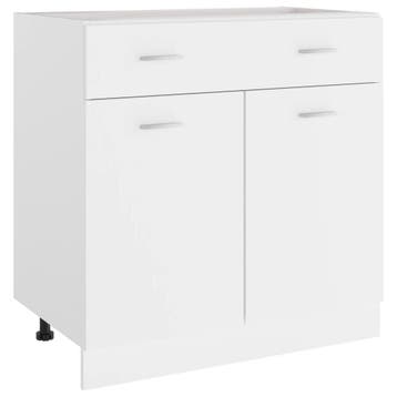 Keukenkast Lyon 80cm wit | Retourdeal 59% Korting, Huis en Inrichting, Gebruikt, Wit, Minder dan 100 cm, 25 tot 50 cm