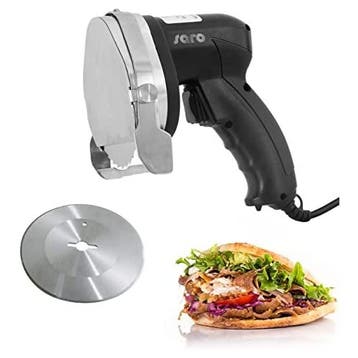 Doner mes Saro ED 100 | Retourdeal 68% Korting, Ophalen of Verzenden, Gebruikt, Fornuis, Frituur en Grillen
