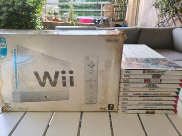Nintendo - Wii - Wii - Videogameconsole + games - In, Nieuw