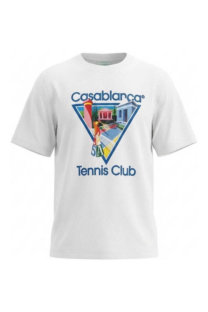 Casablanca T-shirt in maat M Wit, Kleding | Heren, T-shirts, Wit, Zo goed als nieuw, Verzenden