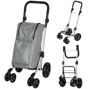 Winkelwagentje, 46 Liter Tas, Opvouwbare Winkelwagen Met Koe, Verzenden, Nieuw