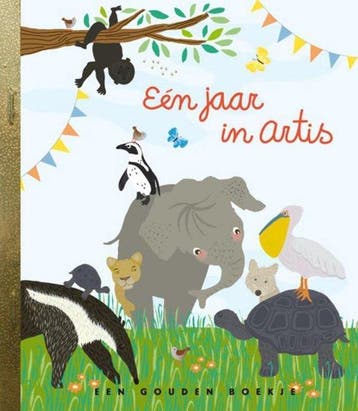 Gouden Boekjes - Eén jaar in Artis, Ophalen of Verzenden, Nieuw
