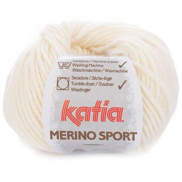 Katia Concept Merino Sport - 03 ecru - Wol Garen, Ophalen of Verzenden, Nieuw
