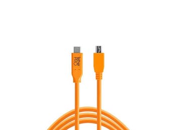 Tether Tools TetherPro USB-C - 2.0 Mini-B 5-Pin (4,6m, Ophalen of Verzenden, Nieuw