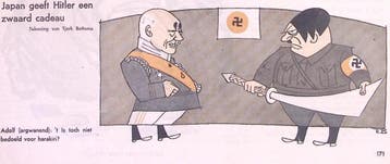 Japan geeft Hitler een zwaard cadeau (lijst optie, Lithos), Verzenden