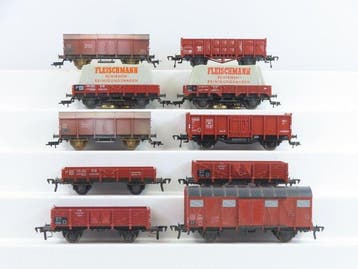 Fleischmann H0 - o.a. 5210/5569/5205/5210/5200 - Modeltrein, Nieuw