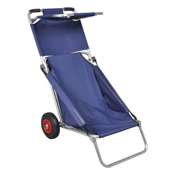 Strandstoel met Wielen - Laatste Stuk! - 58% Korting, Ophalen of Verzenden, Gebruikt