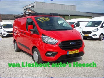 Ford Transit Custom Trend trekhaak Imperiaal 84406 km bj 20, Gebruikt, Leder, Ford, Lease