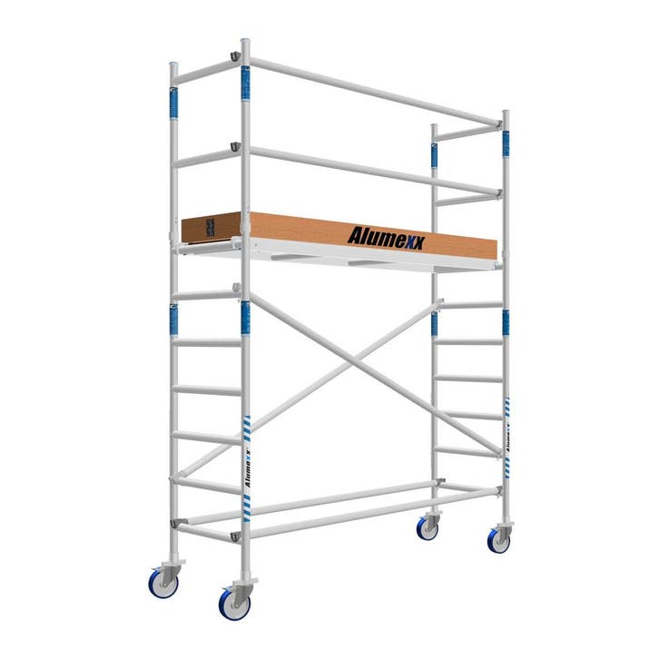ALX Rolsteiger 75 x 4,2m WH, Doe-het-zelf en Verbouw, Steigers, Rolsteiger of Kamersteiger, Nieuw, Verzenden