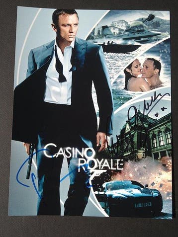 James Bond 007: Casino Royale - Daniel Craig + Eva Green -, Nieuw